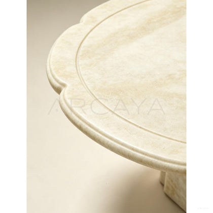 Aston Shigu Stone Bone Furniture — Side Table - scene