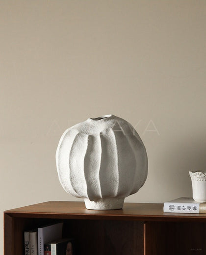 Wabi Sabi Jingdezhen Handmade Ceramic Vase - scene