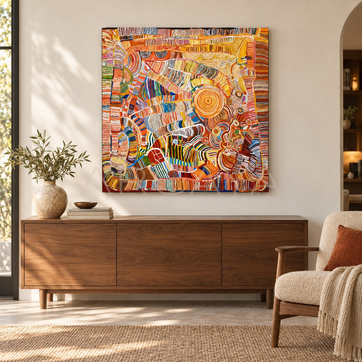 Mixed Media Wall Art 2503D0122 - main