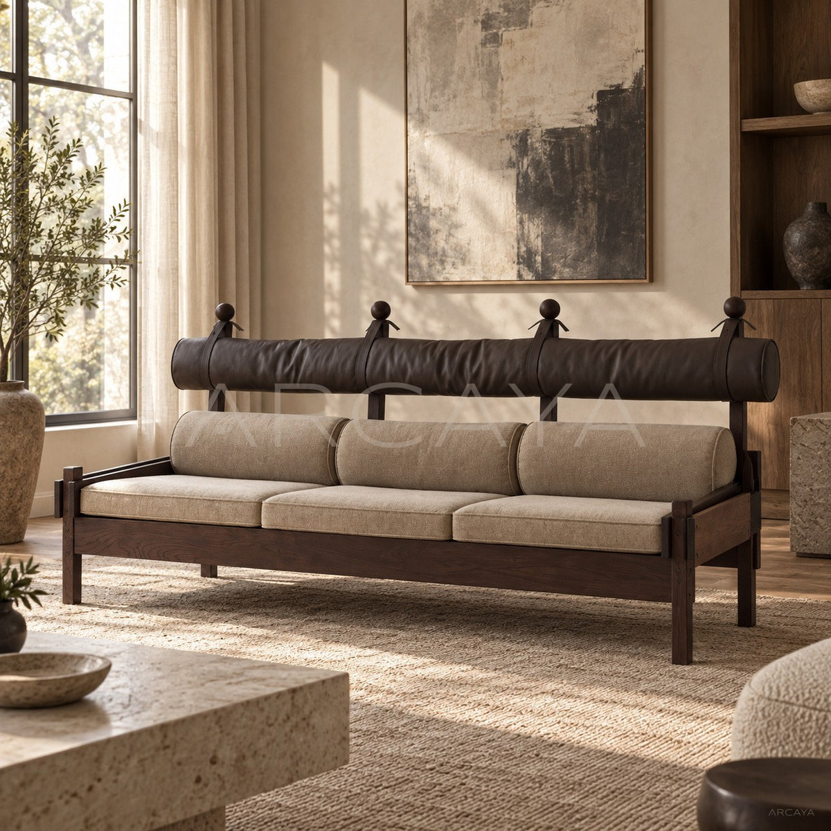 Vintage Narrative Sofa in detail