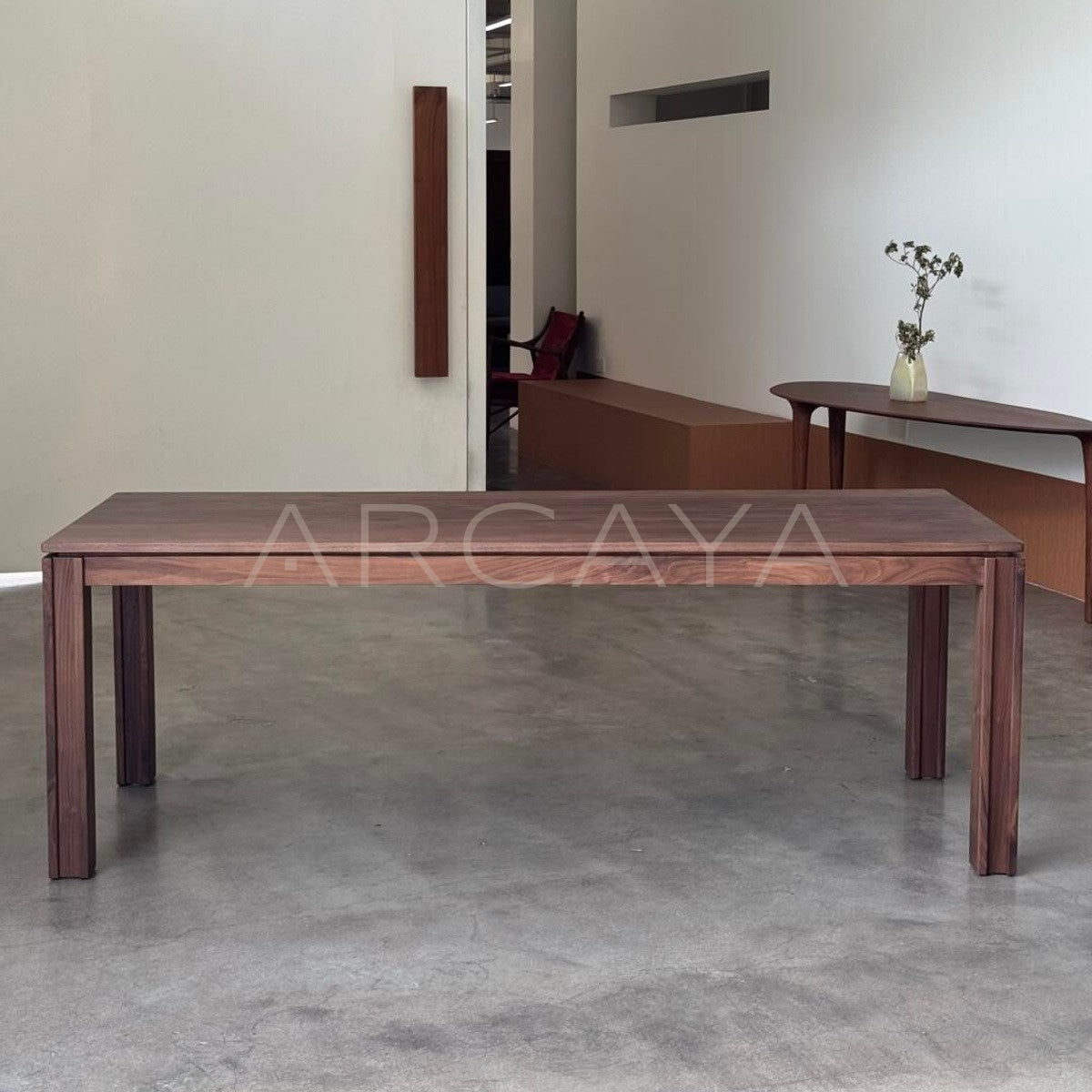Black Walnut Chunky Table - main