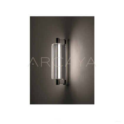 Rectangular Crystal Column Wall Light 80600 - scene