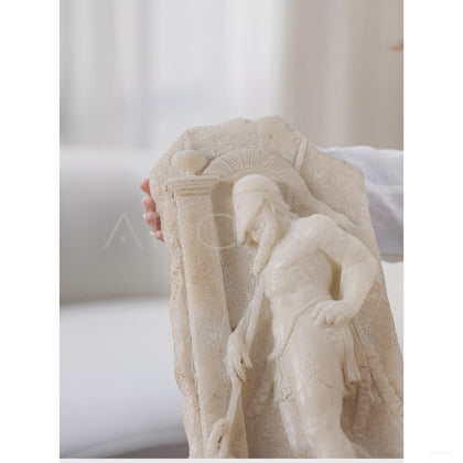 Faux Jade Relief Wall Hanging — Artwork - scene