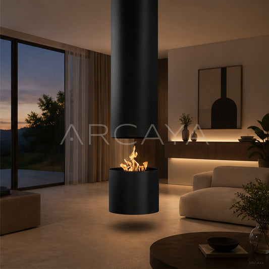 Vic Hanging Fireplace 56 - main