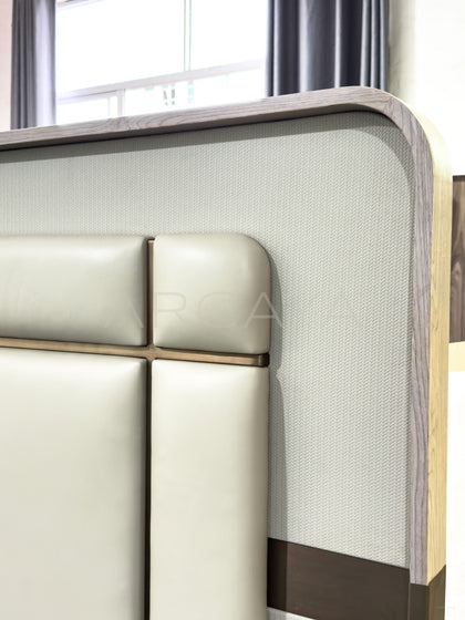 Upholstered Double Bed - detail