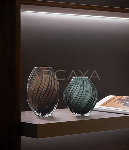 Clear Glass Hydroponic Vase - photo