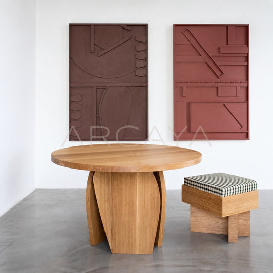 White Oak Leisure Table - main