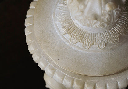 Mid Century Roman French Art Vase - scene