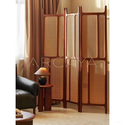 Bamboo Charm Folding Screen - scene