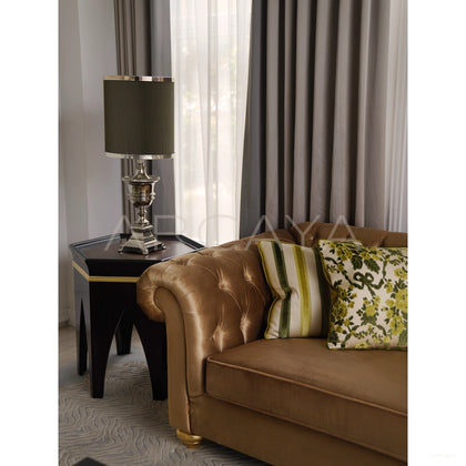 Garden Textured Tufted Sofa - scene