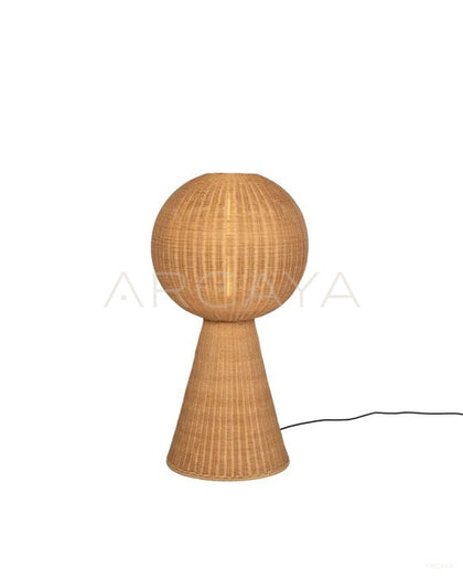 Rattan Floor Lamp New - scene
