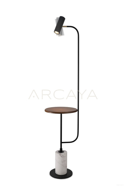 Curved Arm Tray Floor Lamp 21600 - scene