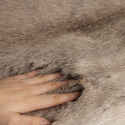 Finnish Reindeer Hide Rug - scene