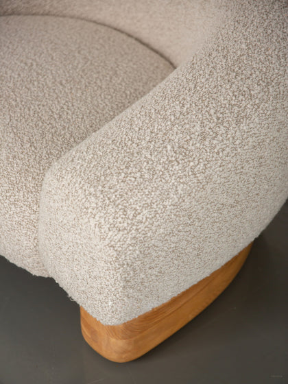 Cloud Toast Sherpa Chair - detail