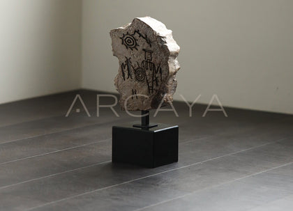 Mid Century Roman Fresco Sculpture - scene