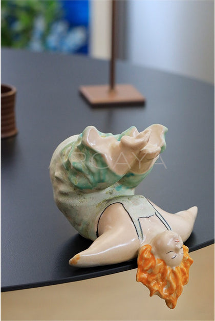 Jingdezhen Handmade Ceramic Statue - scene