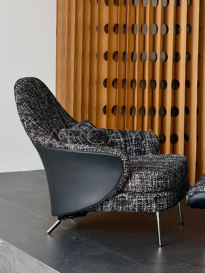 Angie Sculptural Corset Chair - detail