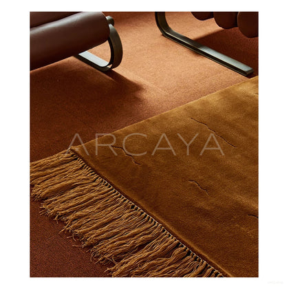 Caramel Fringe Rug Dsm P033 C01 - scene