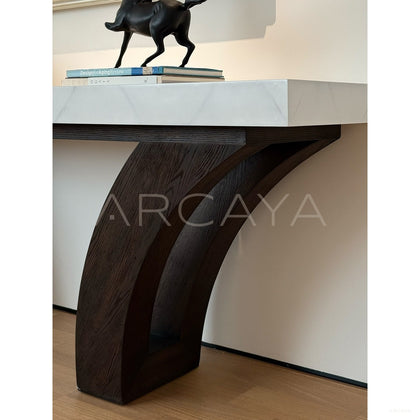 Entryway Negative Space Console - scene