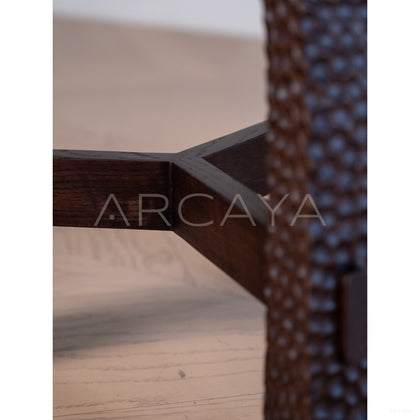 Imprint Hand Carved Coffee Table - scene
