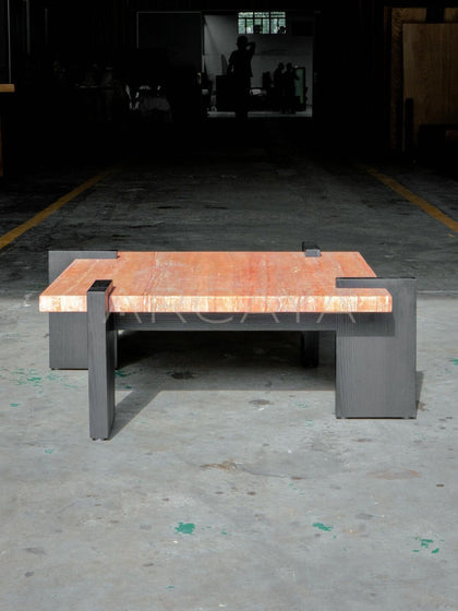 Handmade Statement Coffee Table - scene