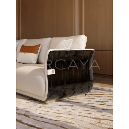 Supreme Ebony Liuying Sofa - scene