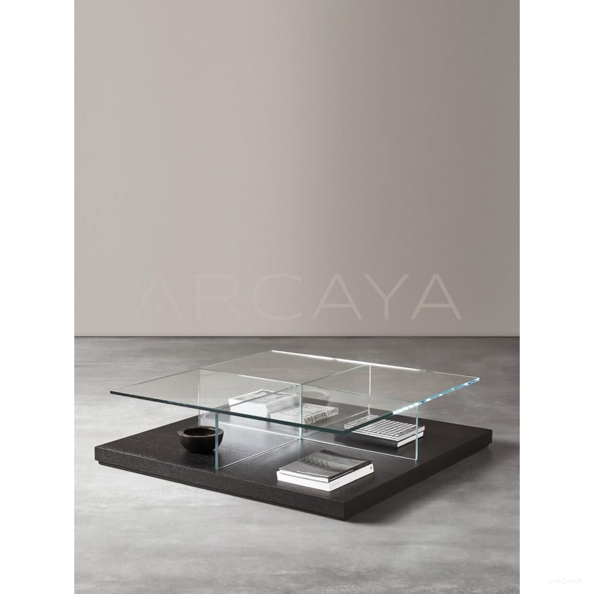 Glass Coffee Table in detail