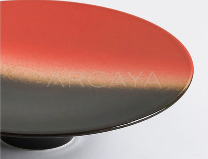 New Chinese Kiln Glaze Dessert Plate - scene