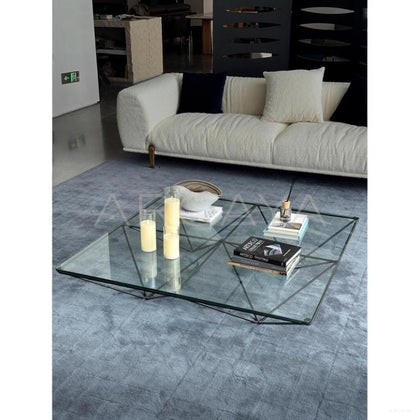 Jeaek Iron Ridge Side Table - scene