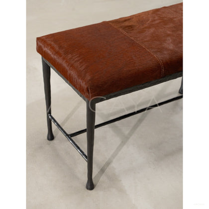 Sud Forged Copper Bench - scene