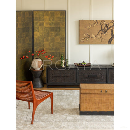 Teak Tv Stand - scene