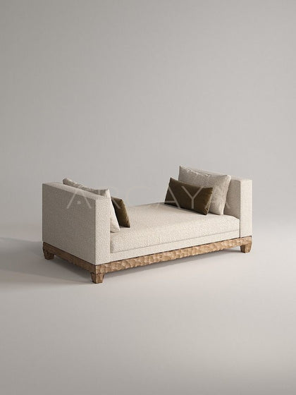 Yiduo Cream Fabric Sofa - scene
