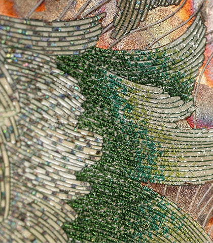 Mixed Media Wall Art 2503H0008 - detail