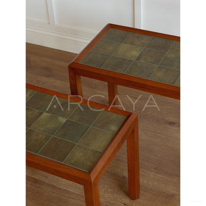 Nesting Tables Pair — Side Table - scene