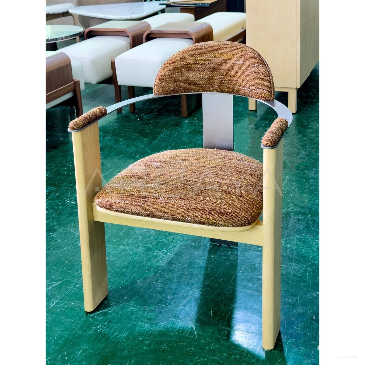 Vintage Style Armchair in detail