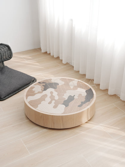 Yiduo Rattan Lounge Chair And Coffee Table - detail