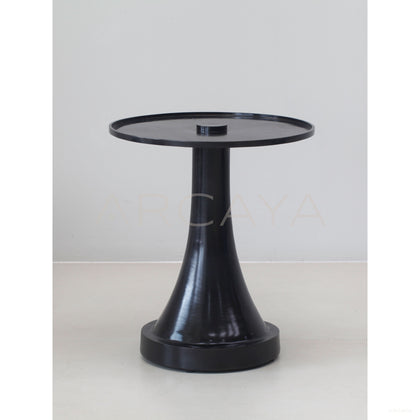 Forged Brass Small Side Table - scene