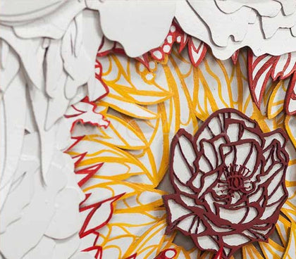 Mixed Media Wall Art 2503H0088 - detail