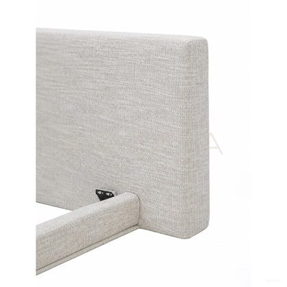 Custom Wide Headboard Bed - scene