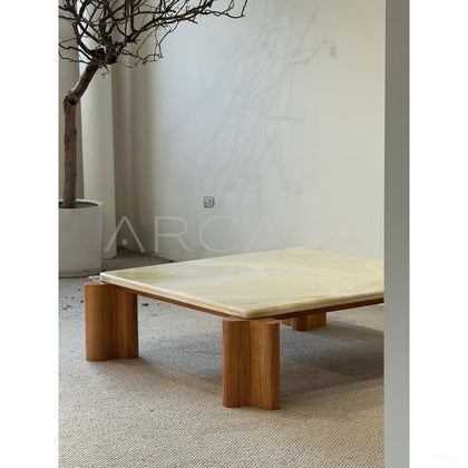 Green Jade Coffee Table - scene