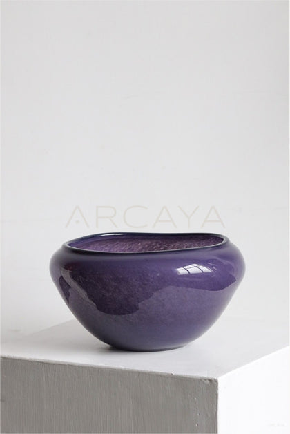 Glass Fruit Bowl Coffee Table - scene