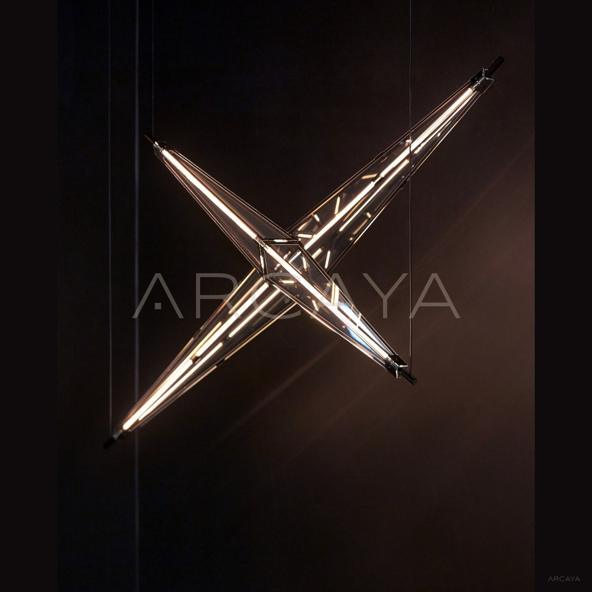 Linear Prism Frame Pendant Light 80724 in detail
