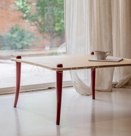 Luoli Red Coffee Table - scene