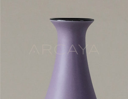 New Chinese Purple Ceramic Vase - scene
