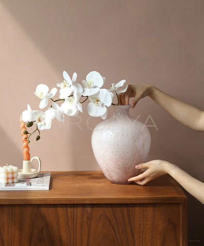 New Chinese Song Aesthetic Glass Vase - scene