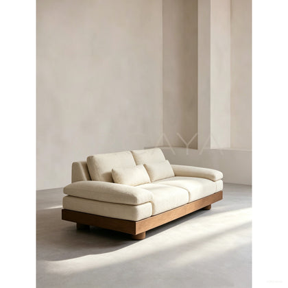 Relaxed Simple Living Room Sofa - scene