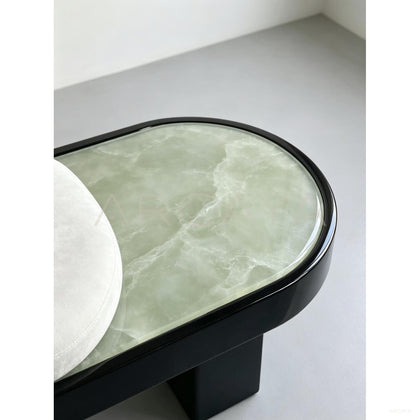 Art Jade Stone Bench - scene
