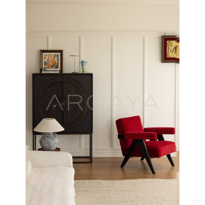 Chandigarh Lounge Chair - scene