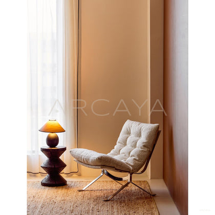 Ohm Lounge Chair Wool Boucle - scene