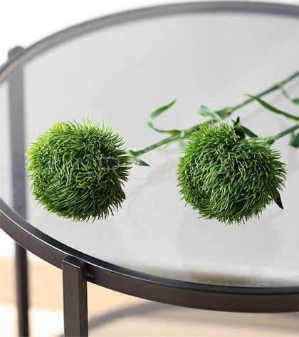 Green Dianthus Artificial Flower Arrangement - scene